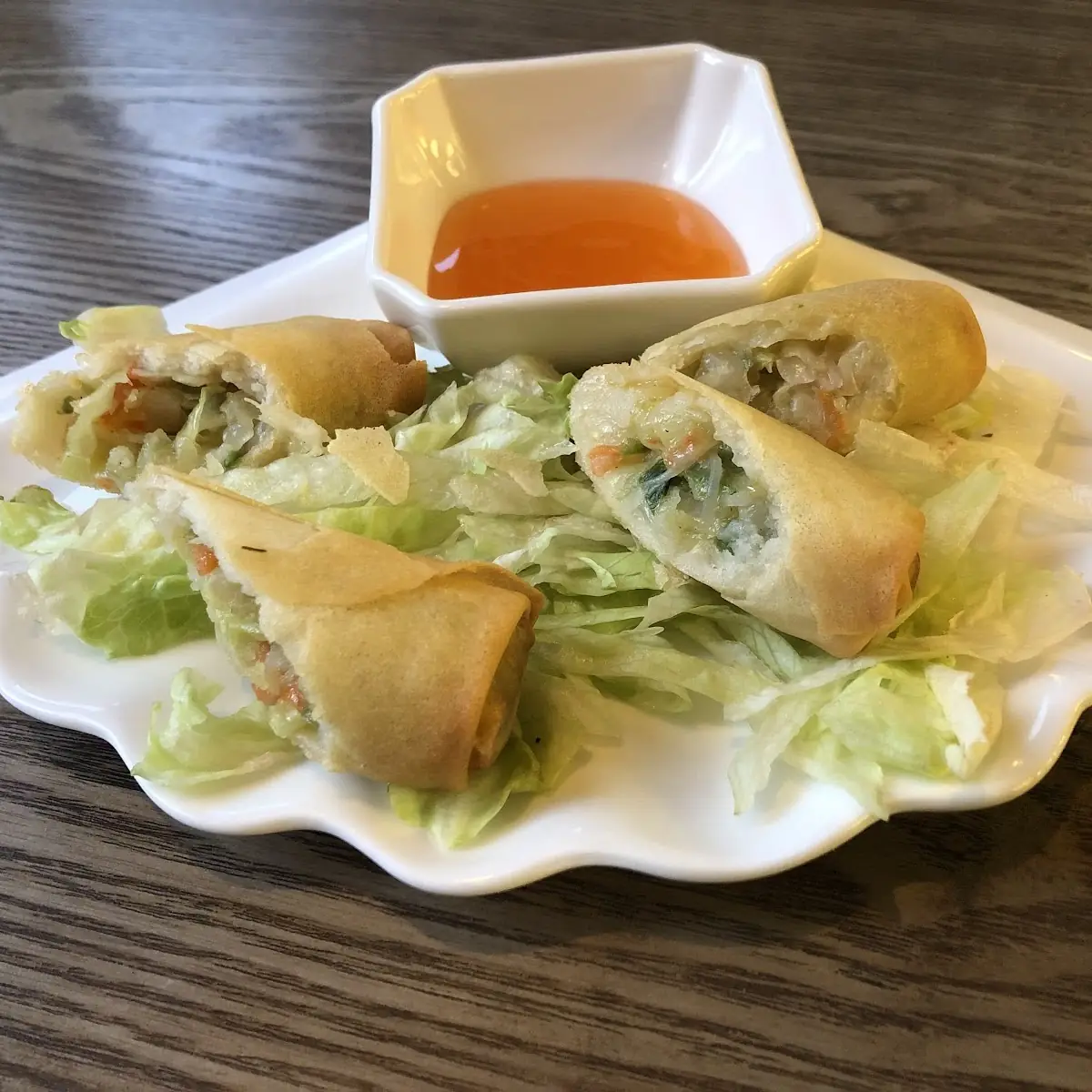 Vegetarian Spring Roll 4 x10 素春卷